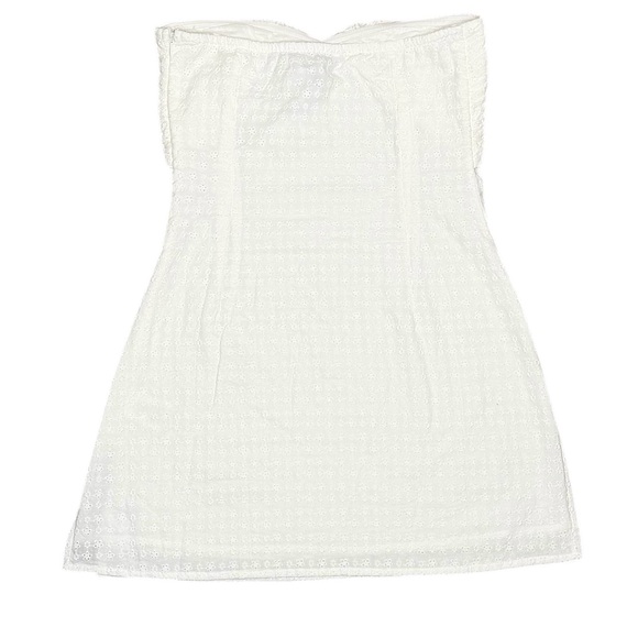 Princess Polly Irena Broderie Strapless Mini Dress White Size 4 NWT - Picture 7 of 8